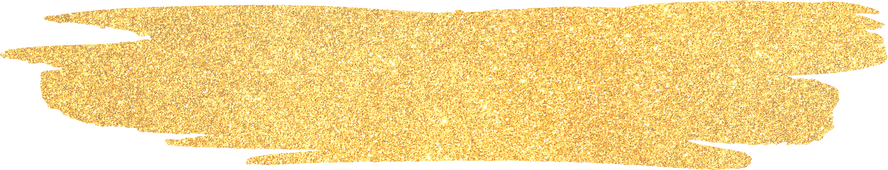 Gold Glitter Brush Stroke